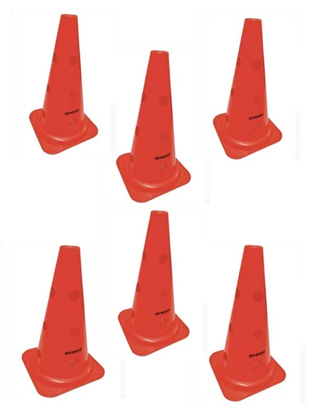 Avessa Hn-38-4 Delikli Antrenman Hunisi 38 Cm Turuncu 6lı ürün görseli 1