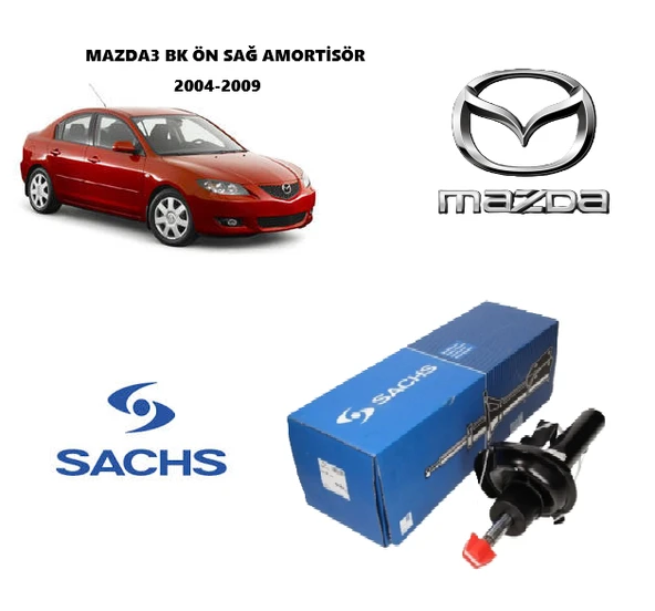 MAZDA3 BK 2004-2009 AMORTİSÖR ÖN SAĞ ürün görseli 1