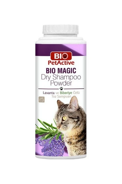 Bio PetActive  Bio-magic Dry Kedi Toz Şampuan 150 gr ürün görseli 1