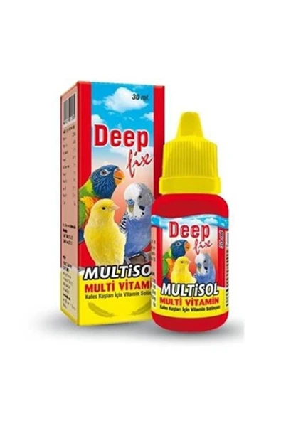 Deep  Bio Petactive Multisol (KUŞLAR IÇİN MULTİ-VİTAMİN) 30 ml ürün görseli 1