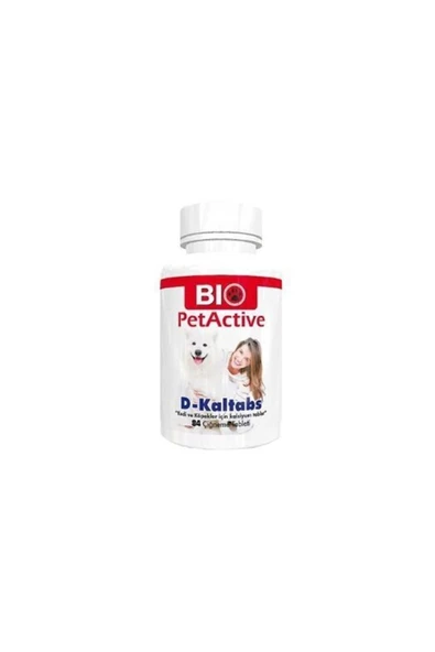 Bio PetActive  D-kaltabs Kedi Ve Köpek 84 Kalsiyum Tableti 126 gr ürün görseli 1
