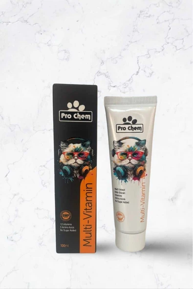 Pro Chem  Multi-Vitamin Paste Tüm Kediler Için Multi Vitamin ürün görseli 1