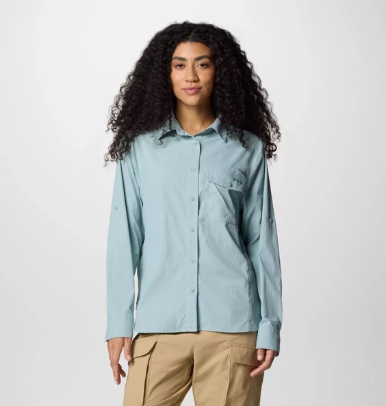 Columbia Women's PFG Wild Cast™ Long Sleeve Shirt Kadın Uzun Kollu Gömlek FL9602 ürün görseli 1