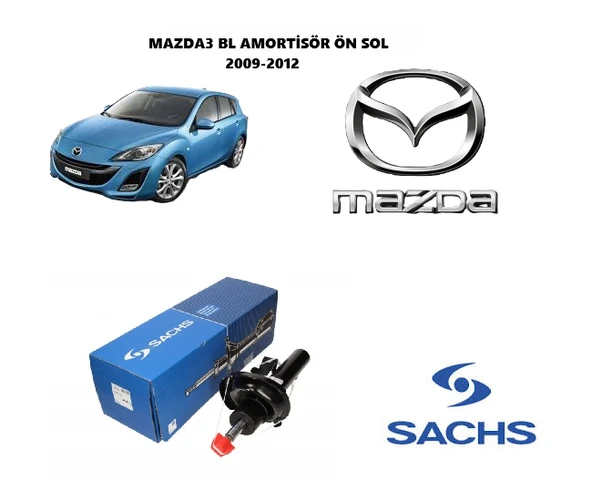 MAZDA3 BL 2009-2012 AMORTİSÖR ÖN SOL ürün görseli 1