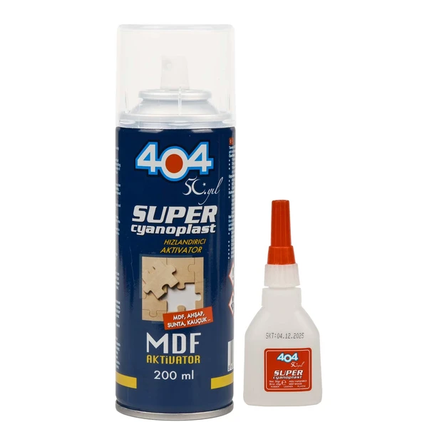 Süper Hızlandırıcı MDF Aktivatör 400 Ml + 100 Gr Hızlı Yapıştırıcı ürün görseli 1