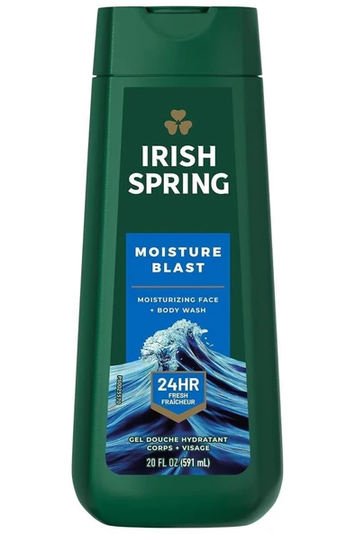 Irish Spring Moisture Blast Nemlendirici Yüz ve Vücut Yıkama 591ML ürün görseli 1