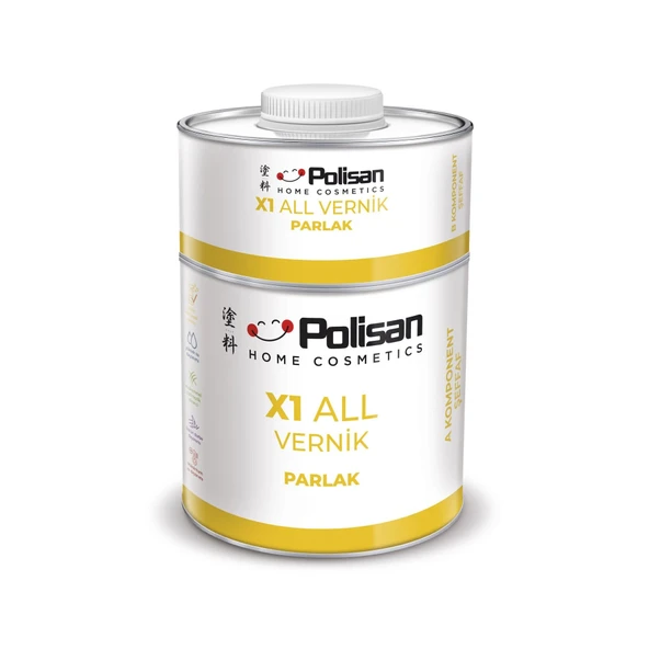 Polisan X1 All Vernik Parlak 0.6 Kg. ürün görseli 1