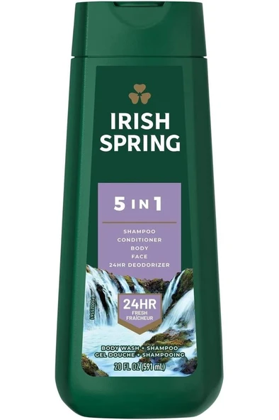 Irish Spring 5in1 Şampuan Tüm Vücut Yıkama 591ml ürün görseli 1