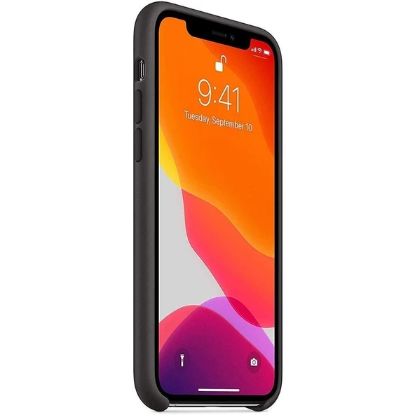 APPLE MWYN2ZM/A IPHONE 11 PRO SİLİKON KILIF - SİYAH ürün görseli 1