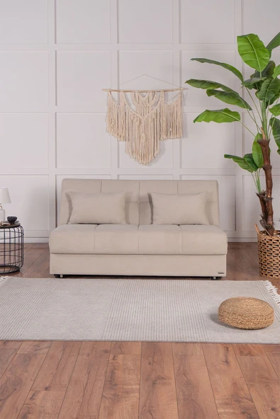 Kilim Mobilya Robin Iki Kişilik Yatak Olabilen Koltuk Bej ürün görseli 1