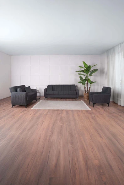 Kilim Mobilya Linda Koltuk Takımı 3 2 B Antrasit ürün görseli 1