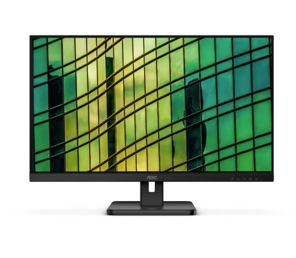 Aoc 27 27E2QAE 4ms FHD 75Hz Dp Hdmi IPS Hoparlör Adaptive Sync Vesa ürün görseli 1