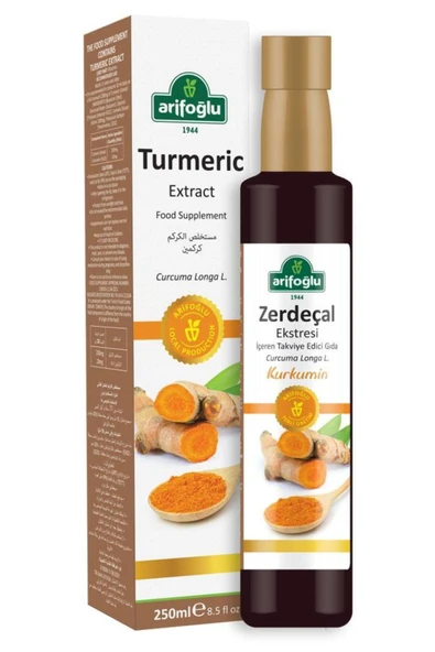 Zerdeçal Ekstresi - Ekstrakt 250ml - Resim 2