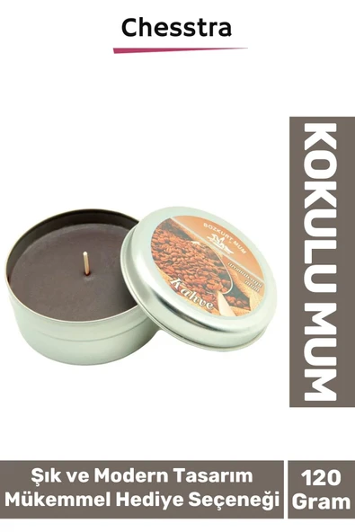 Premium Aromaterapi Arınma Huzur Meditasyon Yoga Esans Dekoratif Mum Oda Kokusu 120g Teneke Kutu ürün görseli 1