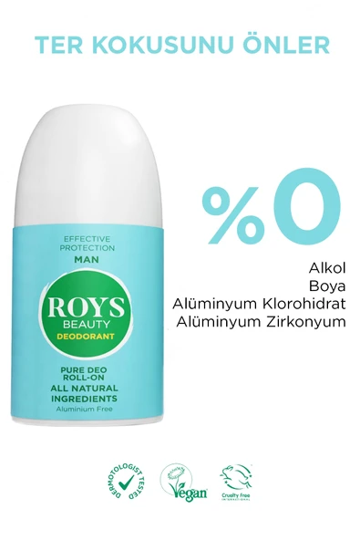 Roys Beauty Doğal Roll-on Erkek - Resim 2