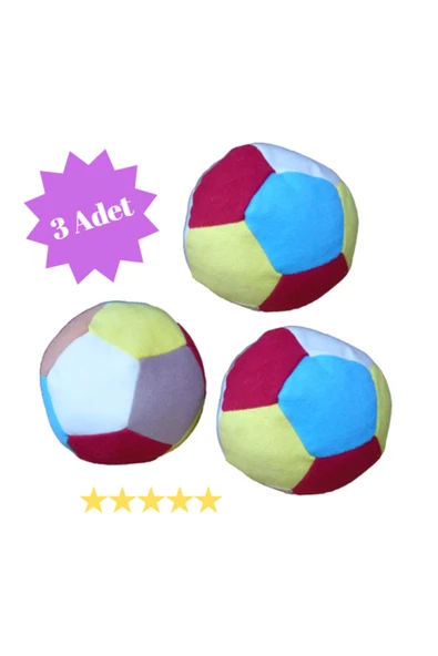 Çakabey Peluş Top Silikon Yumuşak Top 15 cm  Çocuk Topu Kırmaz Top ürün görseli 1