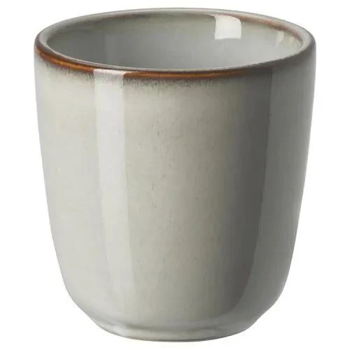 Gladelig 4 Adet Espresso Fincanı, Gri, 10 cl Kumlu-Sırlı Yüzey, ürün görseli 1