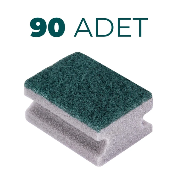 Set Oluklu Sünger Gri 90'lı Everklean ürün görseli 1