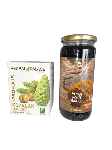 Herbal Palace Kozalak Macunu + Meyan Kökü Şurubu Ikili Set ürün görseli 1