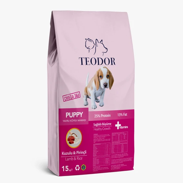 Puppy Kuzu-Pirinçli Yavru Köpek Maması ürün görseli 1