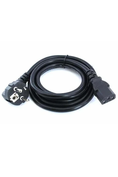 1.8 metre 3x0.75mm Kasa power kablosu Dökme kablo Servis Çıkması Çok kaliteli ürün görseli 1