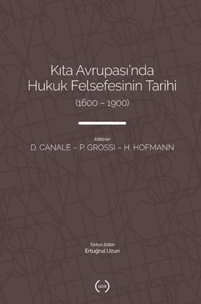 Kıta Avrupası'nda Hukuk Felsefesi'nin Tarihi (1600 – 1900) ürün görseli 1