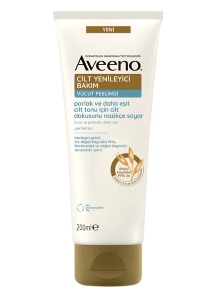 Aveeno Renewal Vücut Peelingi 200 ml ürün görseli 1