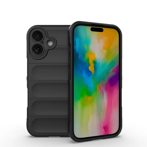 Gpack iPhone 16 uyumlu Kılıf Etnik Optimum Mat Kamera Korumalı Silikon ürün görseli 1
