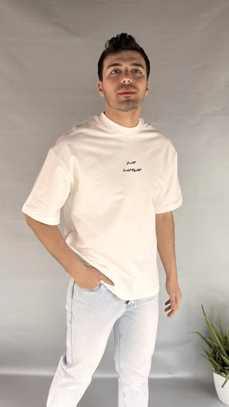 Boncuk Nakış Detay T-shirt - Resim 3