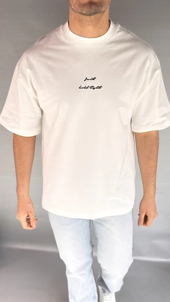 Boncuk Nakış Detay T-shirt - Resim 4