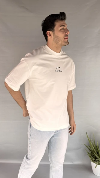 Boncuk Nakış Detay T-shirt ürün görseli 1