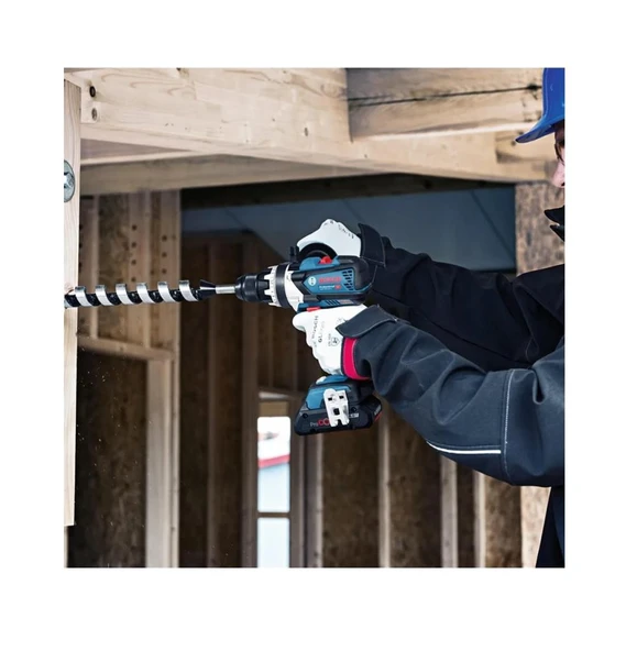 Bosch GSB 18V-110 C 2x4.0Ah Darbeli Vidalama - Resim 3