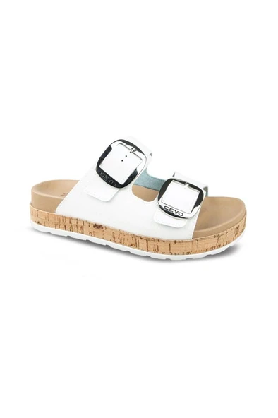 Ceyo 9960-12 Anatomik Taban Kadın Terlik Beyaz 36-40 ürün görseli 1