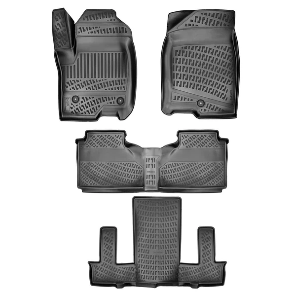 Cadillac Escalade 2021 Sonrası Havuzlu Paspas | Bucket Seating 7 Koltuklu ürün görseli 1