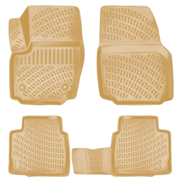 Ford Mondeo 2007-2014 Havuzlu Paspas Bej ürün görseli 1