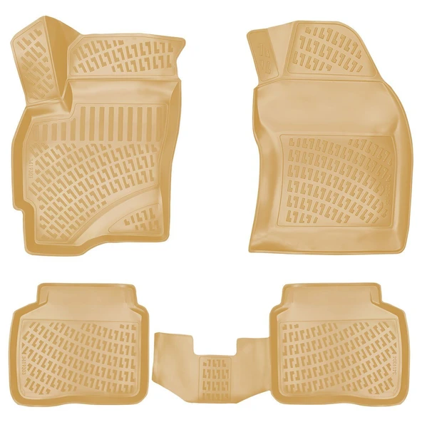 Ford Mondeo 2001-2007 Havuzlu Paspas Bej ürün görseli 1