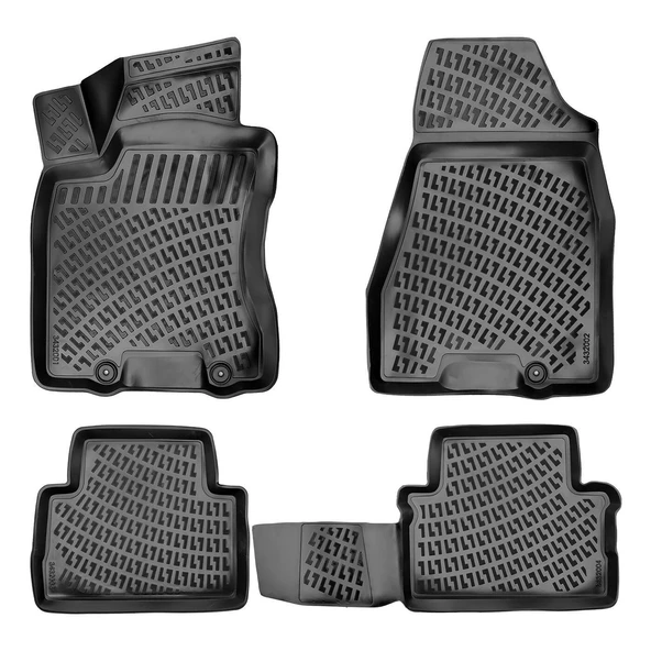 Nissan X-Trail 2007-2013 Havuzlu Paspas ürün görseli 1