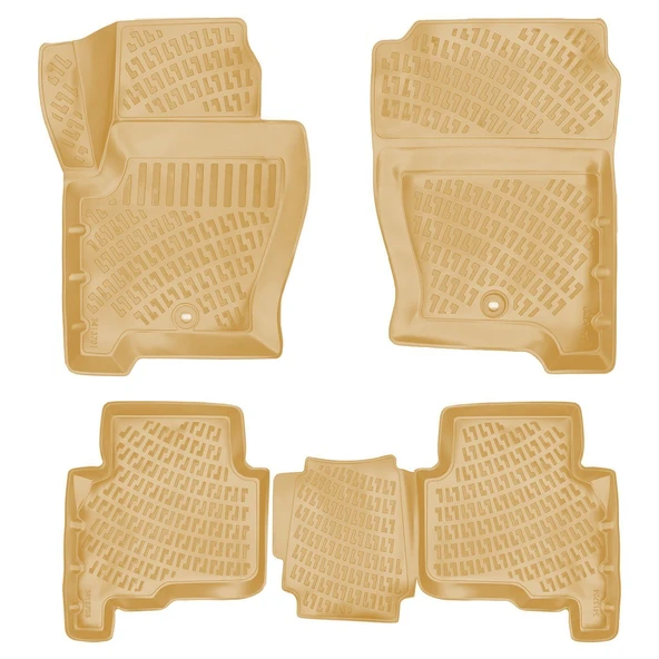 Land Rover Discovery 3 2004-2009 Havuzlu Paspas Bej ürün görseli 1