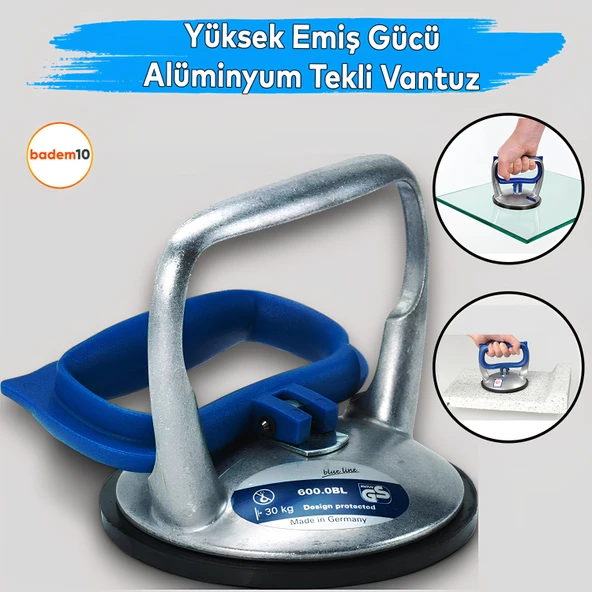 İthal Vantuz Cam Vantus Vakumlu Fayans Ahşap Tutucu Taşıma Araba Kaporta Göcük Çektirme Alüminyum ürün görseli 1