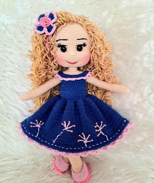 Nevra Bebek Amigurumi Organik Oyuncak ürün görseli 1