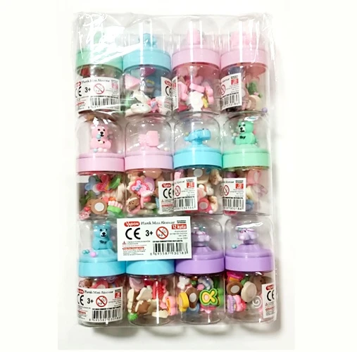 Vagon 3D Plastik Mini Aksesuar 20Li Süsleme - 1 kutu ürün görseli 1