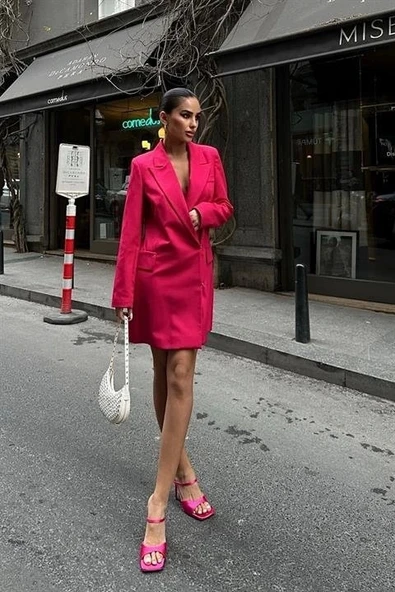 Georgina Blazer Elbise 2200-06 ürün görseli 1