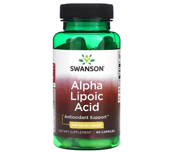 Alfa Lipoik Asit 600 mg 60 Kapsül