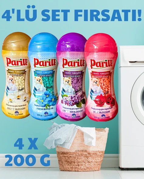 PARİLL Granül Yumuşatıcı 4lü Özel Set ürün görseli 1