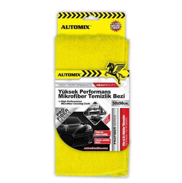 Automix Yüksek Performans Mikrofiber Bez 50x50 Cm ürün görseli 1