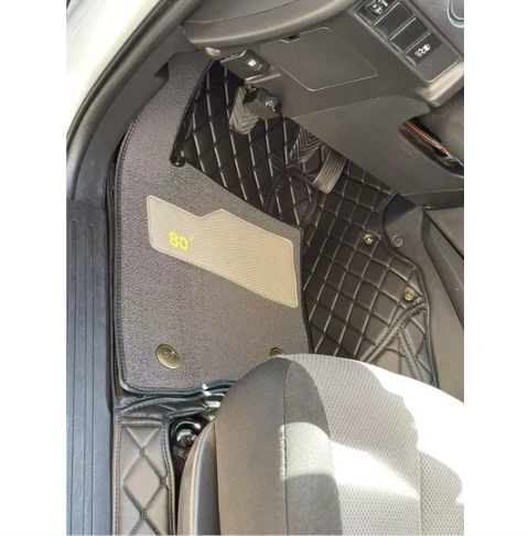Mitsubishi L200 2019-2024 Arası Aracına Özel 8d Çift Katmanlı Havuzlu Paspas Takımı ürün görseli 1