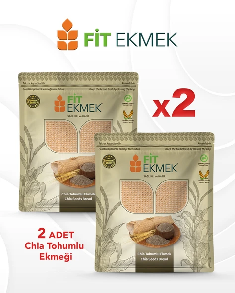 fit 2'li Chia Lavaş Ekmeği 300gr ürün görseli 1