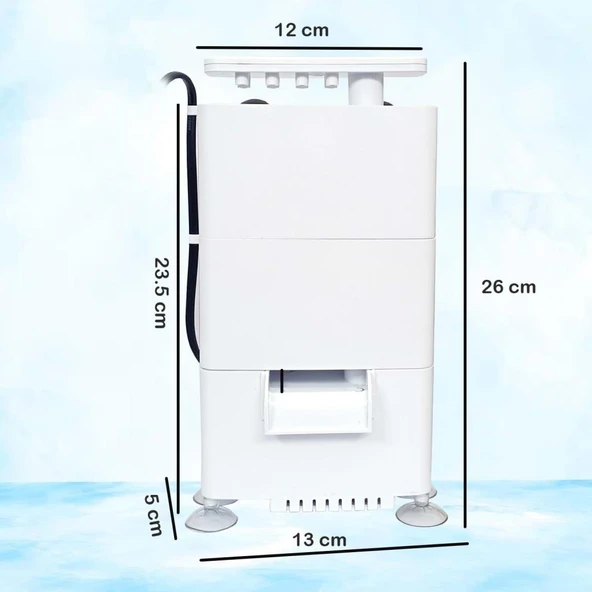 Sobo Alçak Seviye Midi İç Filtre 500 Lt/h 8W (18) ürün görseli 1