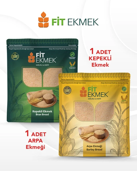 fit Kepekli Lavaş Ekmeği 300gr ve Arpa Lavaş Ekmeği 300gr ürün görseli 1