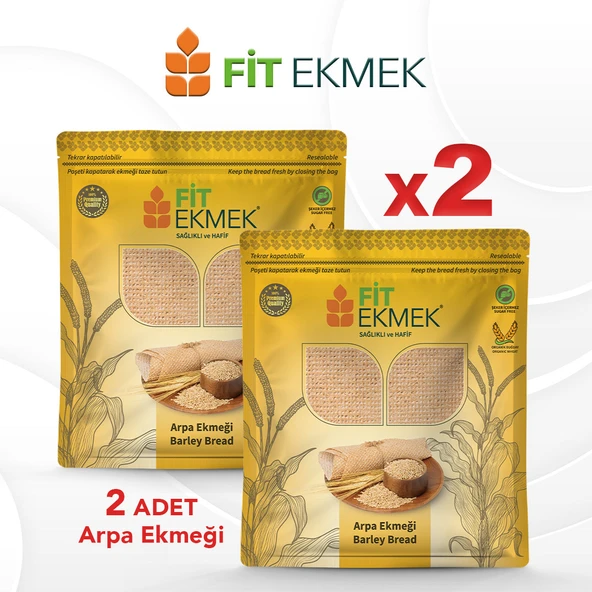 fit 2'lı paket Arpa Lavaş Ekmeği 300gr ürün görseli 1
